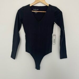 The Long Sleeve V-Neck Bodysuit